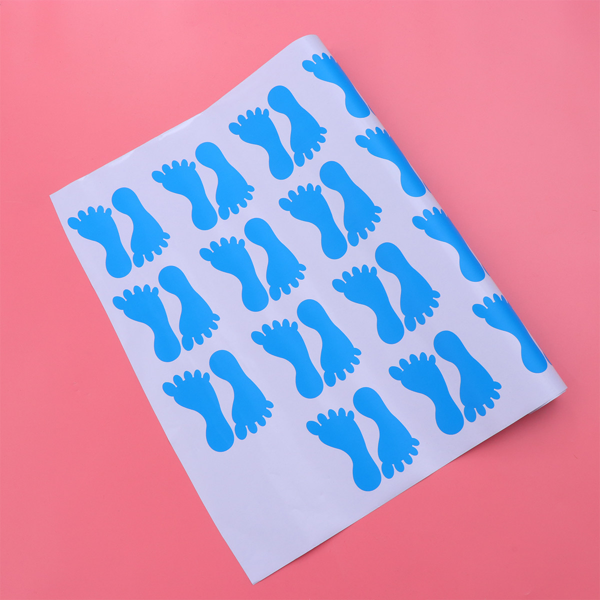 Home Bathroom Tiles - 20 paar voetafdruk vloerstickers PVC materiaal