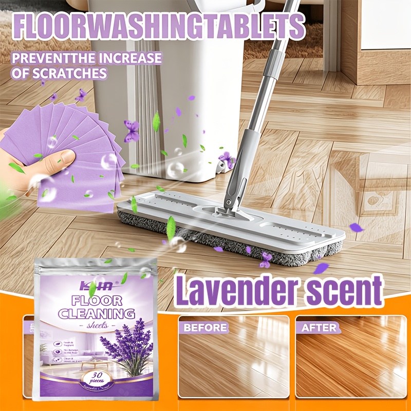 Home Bathroom Tiles - KJM Vloerreinigingstabletten 30 stuks Snel oplossende