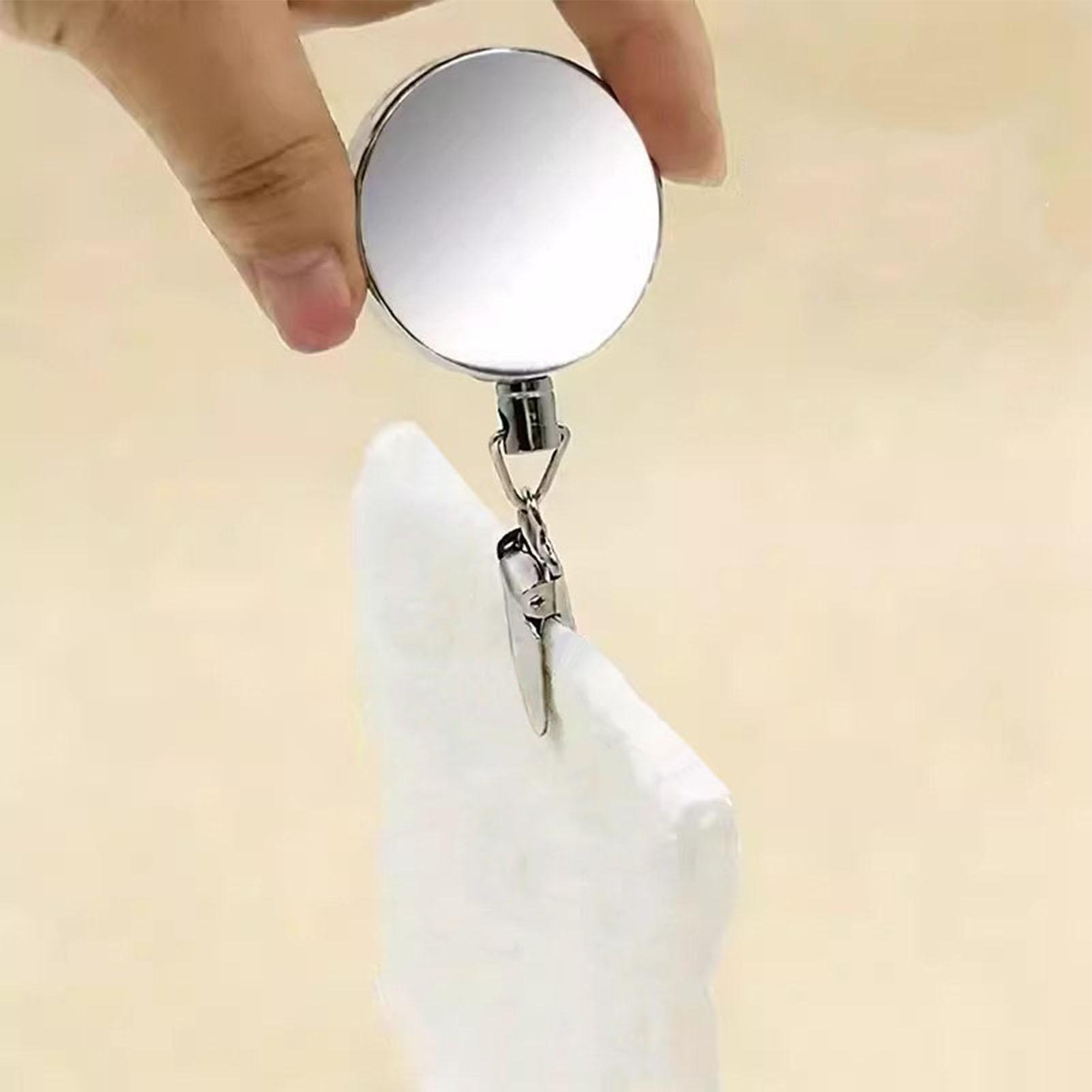 Home Bathroom Towels - Intrekbaar handdoekenrek, zelfklevende wandmontage handdoekhouder met