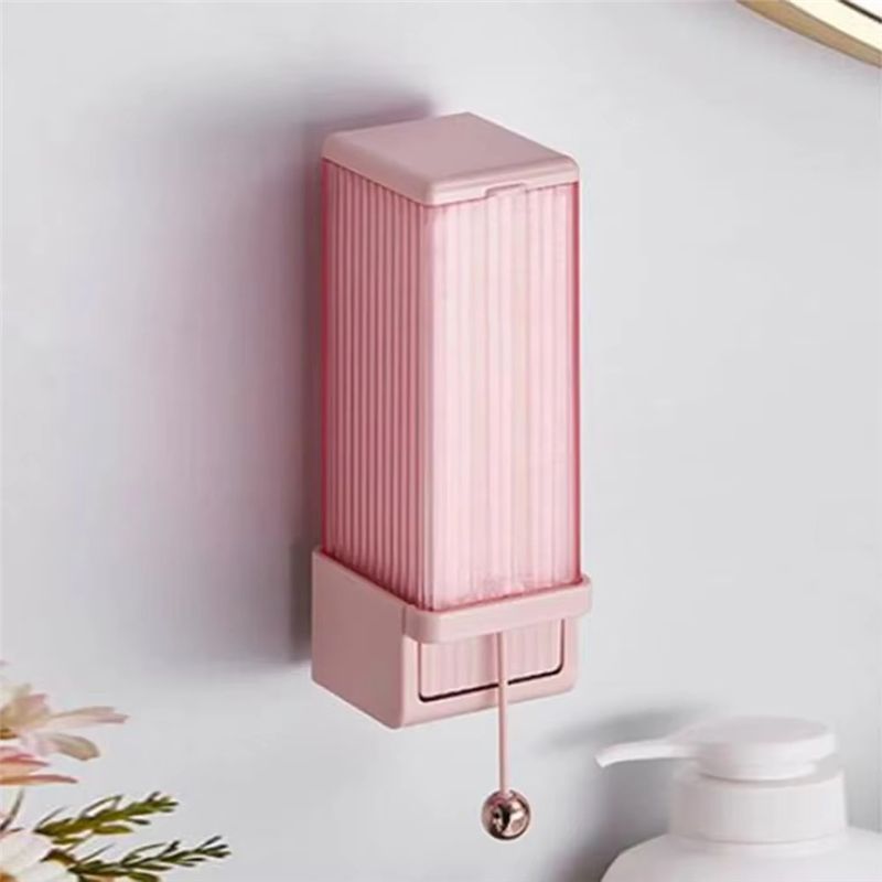 Home Bathroom Trends - Trendy wandgemonteerde opbergdoos voor make-upwatten, eenvoudige