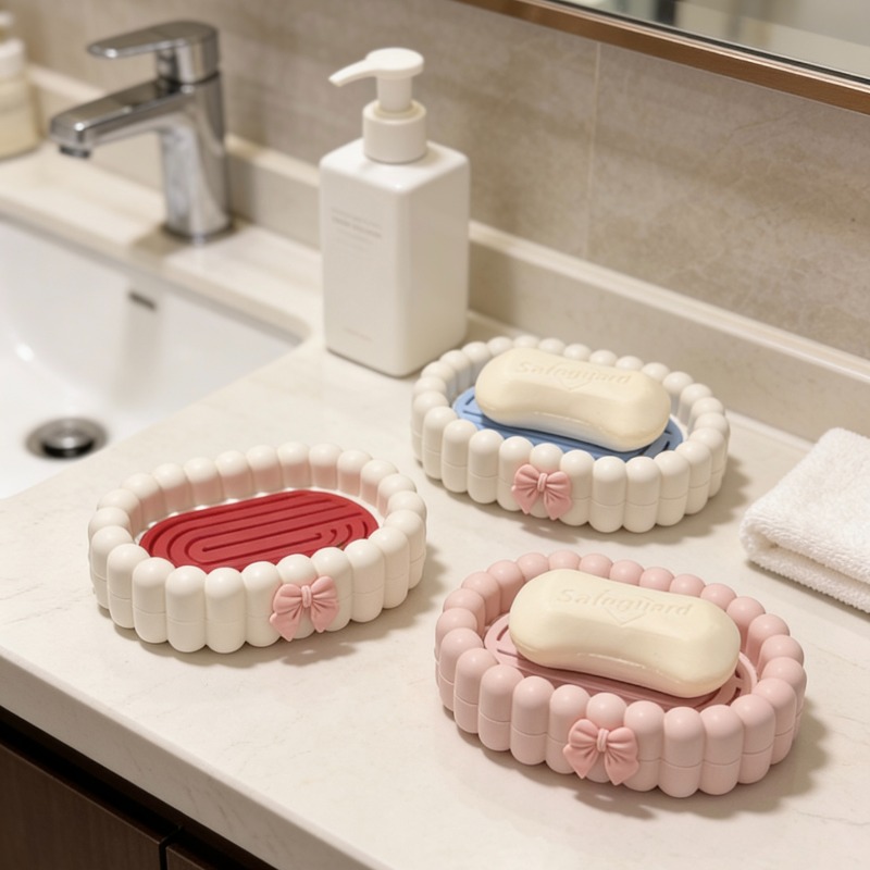 Home Essentials Bathroom Rack - Zeepbak voor in de badkamer, grote