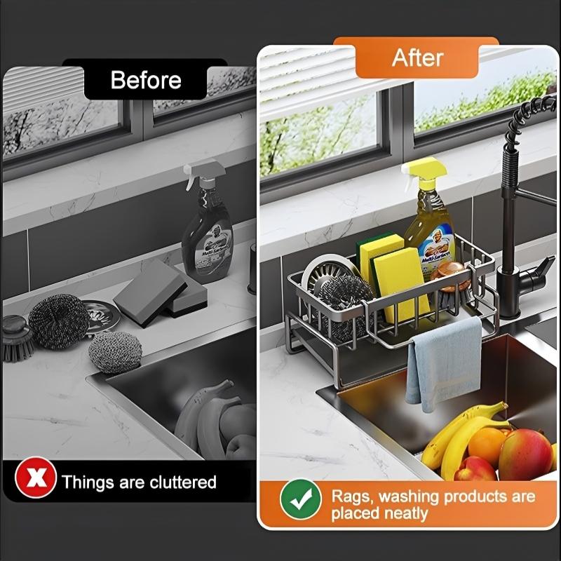 Sponshouder met handdoekhouder - Tiny Home Bathroom Kitchen recensie en prijs