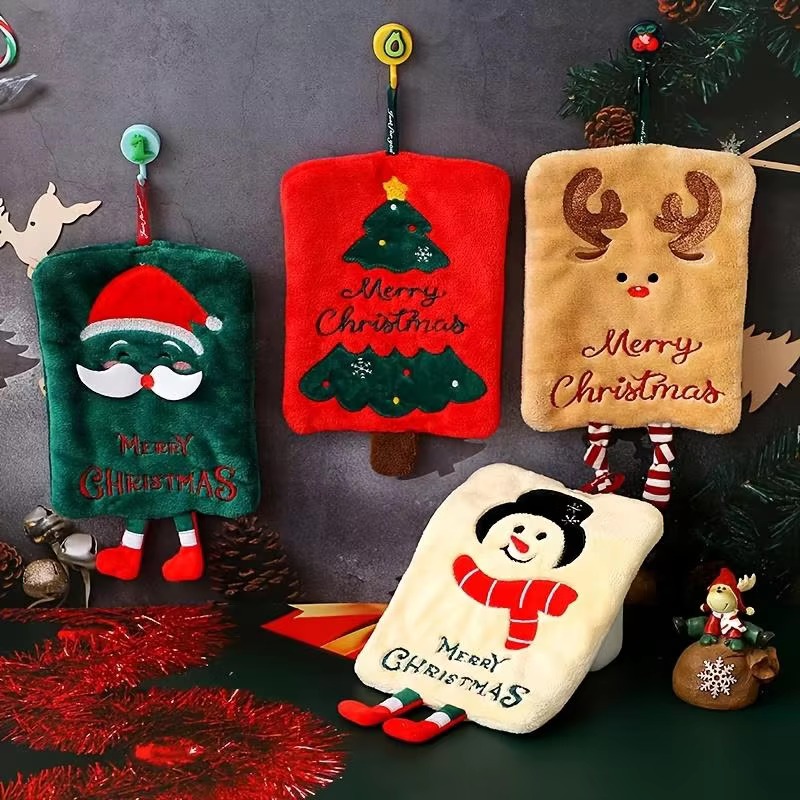 Kerst hangende handdoek Leuke  - Home Bathroom Towels recensie en prijs