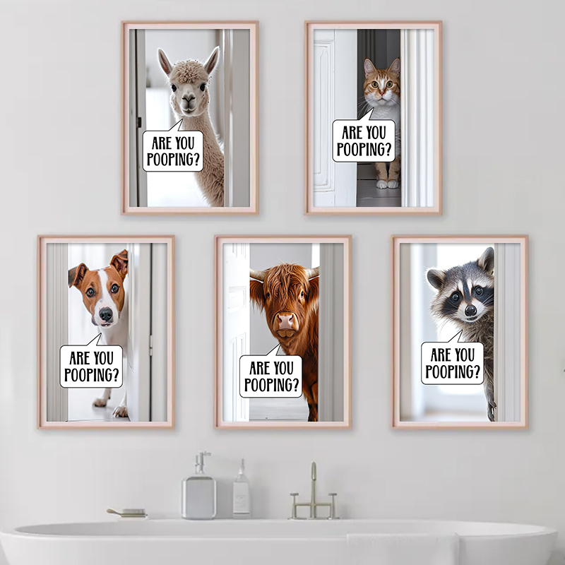 Leuke bewegende 'Are You Poopi - Home Bathroom Trends recensie en prijs