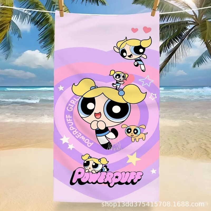 Hot The Powerpuff and Girls Se - Home Bathroom Towels recensie en prijs