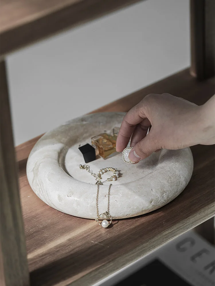 Trendy beige travertijn dienbl - Home Bathroom Trends recensie en prijs