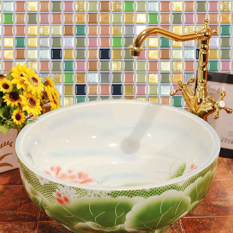 3D Mozaïek Muurschildering Teg - Home Bathroom Tiles Design recensie en prijs