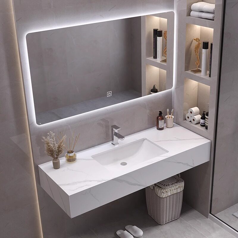 Moderne display badkamerkast o - Home Bathroom Vanity Combo recensie en prijs