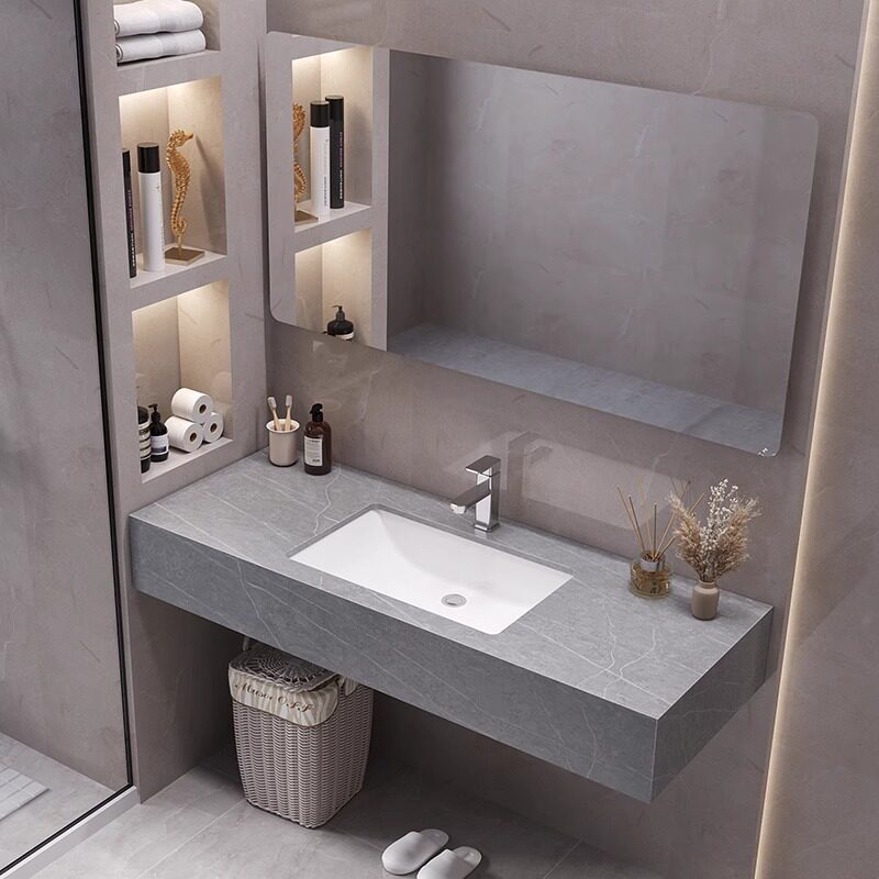 Moderne display badkamerkast o - Home Bathroom Vanity Combo recensie en prijs