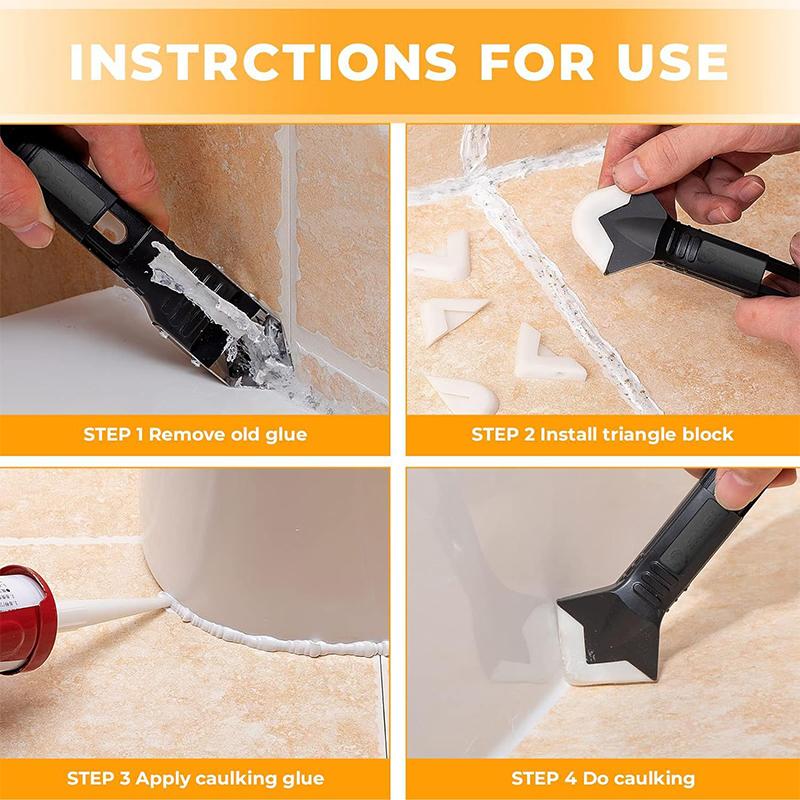 3-in-1 siliconenkitverwijderaa - Home Bathroom Tiles recensie en prijs