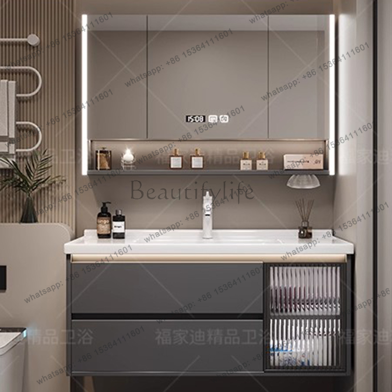 X4 Moderne luxe badkamerkast O - Home Bathroom Vanity Combo recensie en prijs