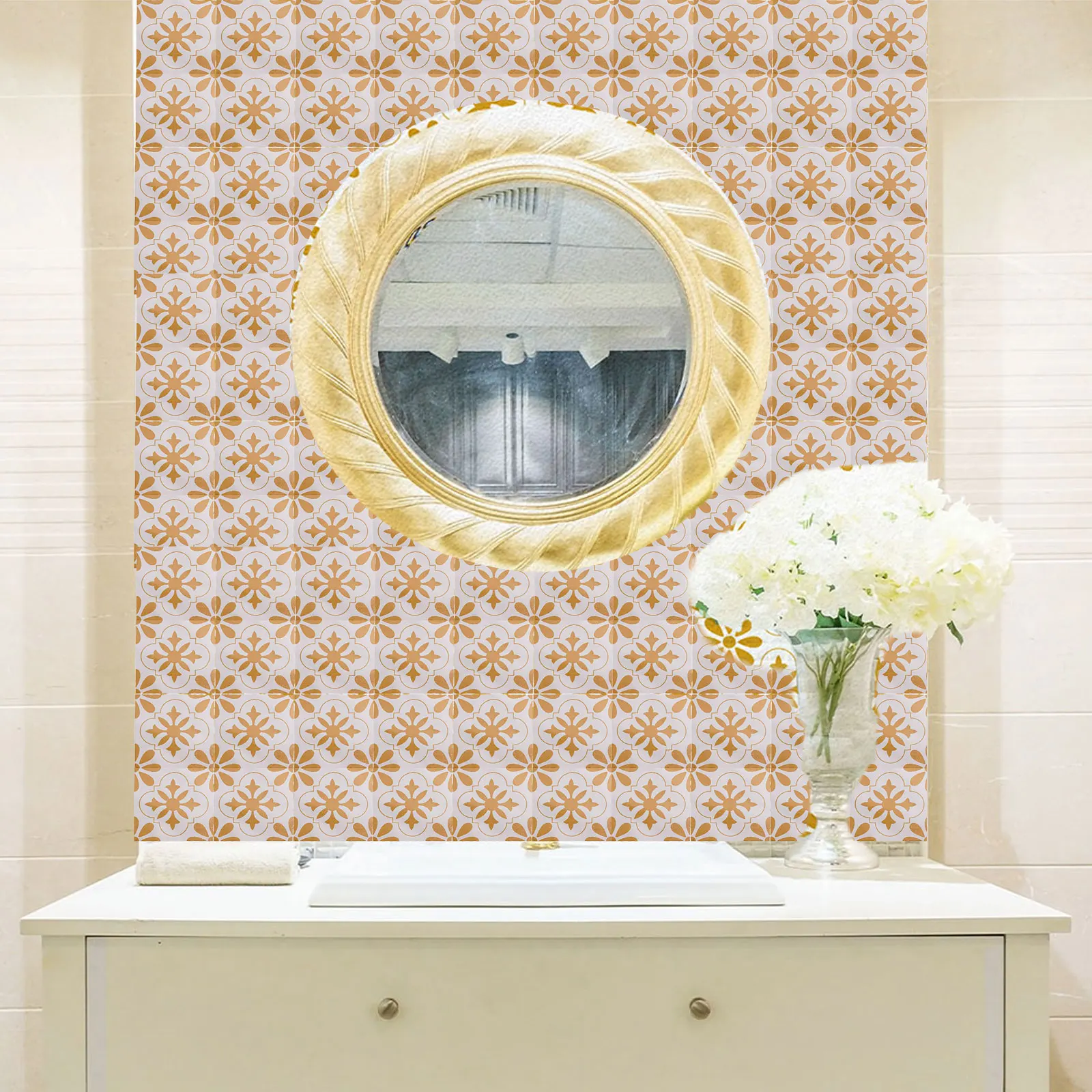 3D-mozaïektegelstickers voor b - Home Bathroom Tiles Design recensie en prijs