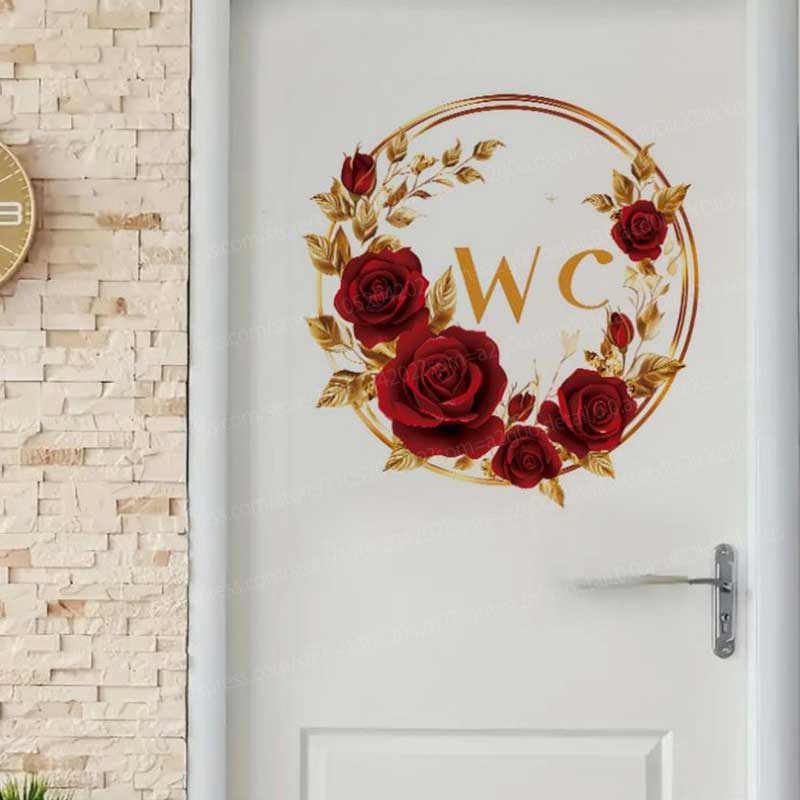Creatieve Rood Goud Bloem Badk - Home Bathroom Tiles Design recensie en prijs