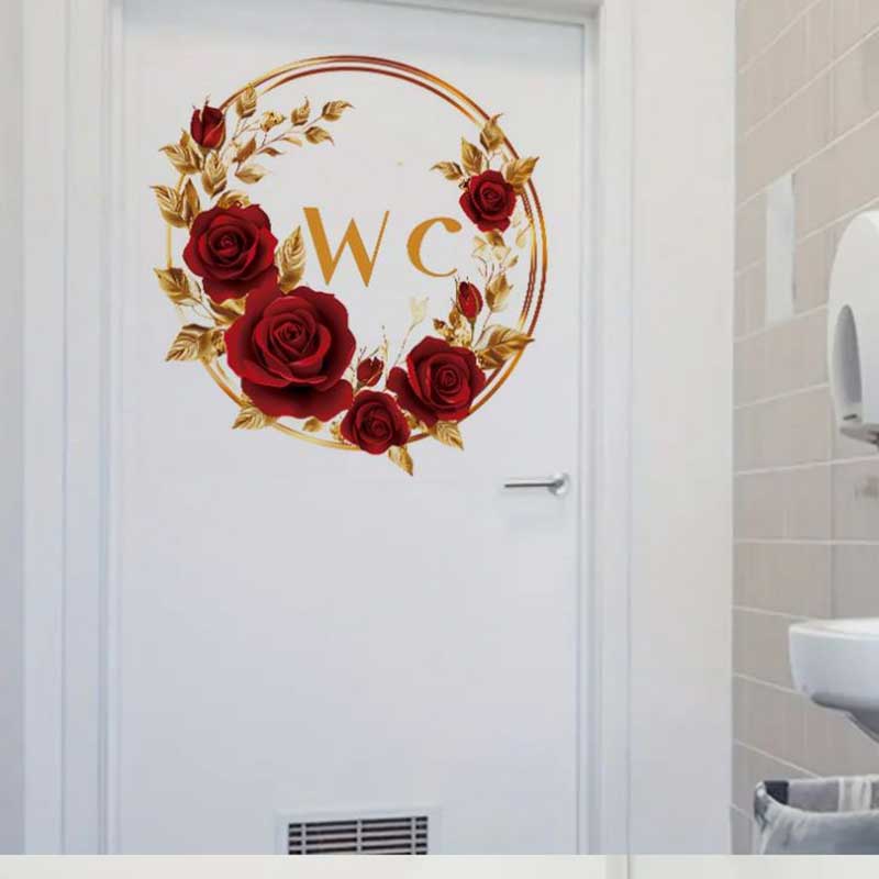 Creatieve Rood Goud Bloem Badk - Home Bathroom Tiles Design recensie en prijs