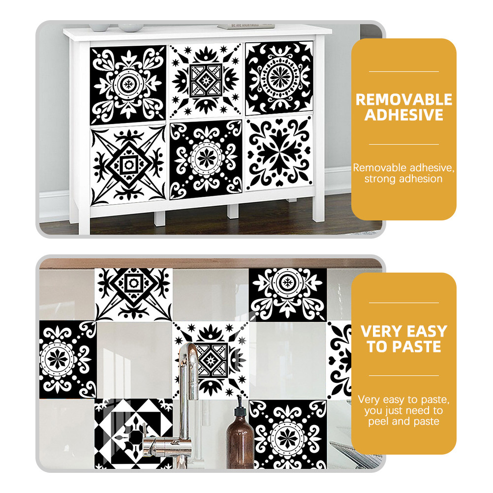 10 stuks woondecoratie muursti - Home Bathroom Tiles recensie en prijs