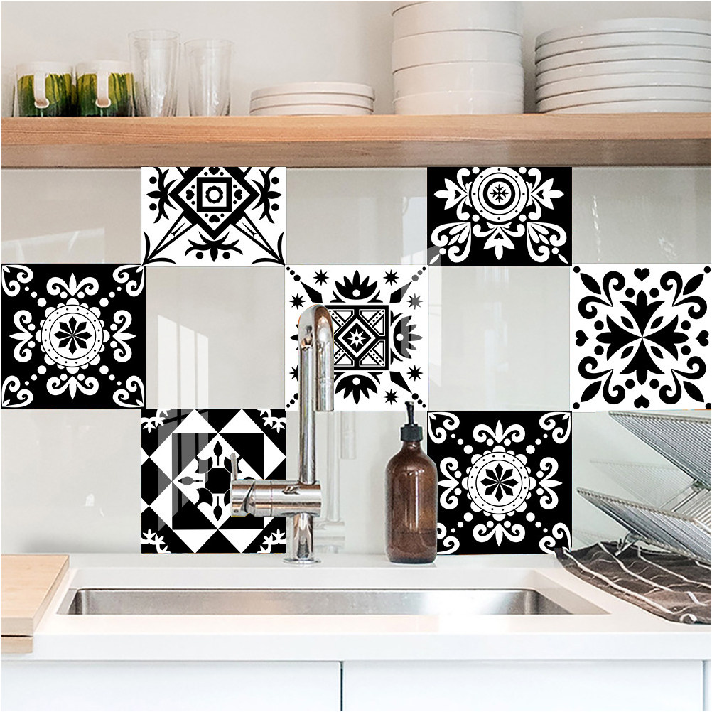 10 stuks woondecoratie muursti - Home Bathroom Tiles recensie en prijs