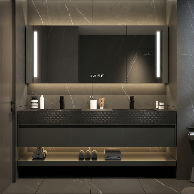 Badkameropbergmeubilair voor t - Home Bathroom Vanity Combo recensie en prijs