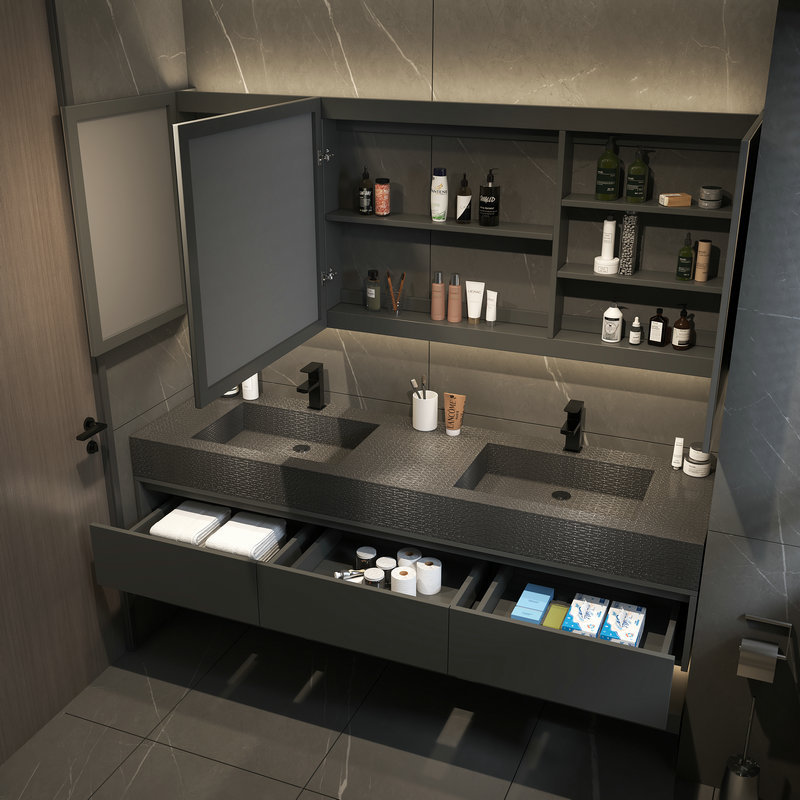 Badkameropbergmeubilair voor t - Home Bathroom Vanity Combo recensie en prijs