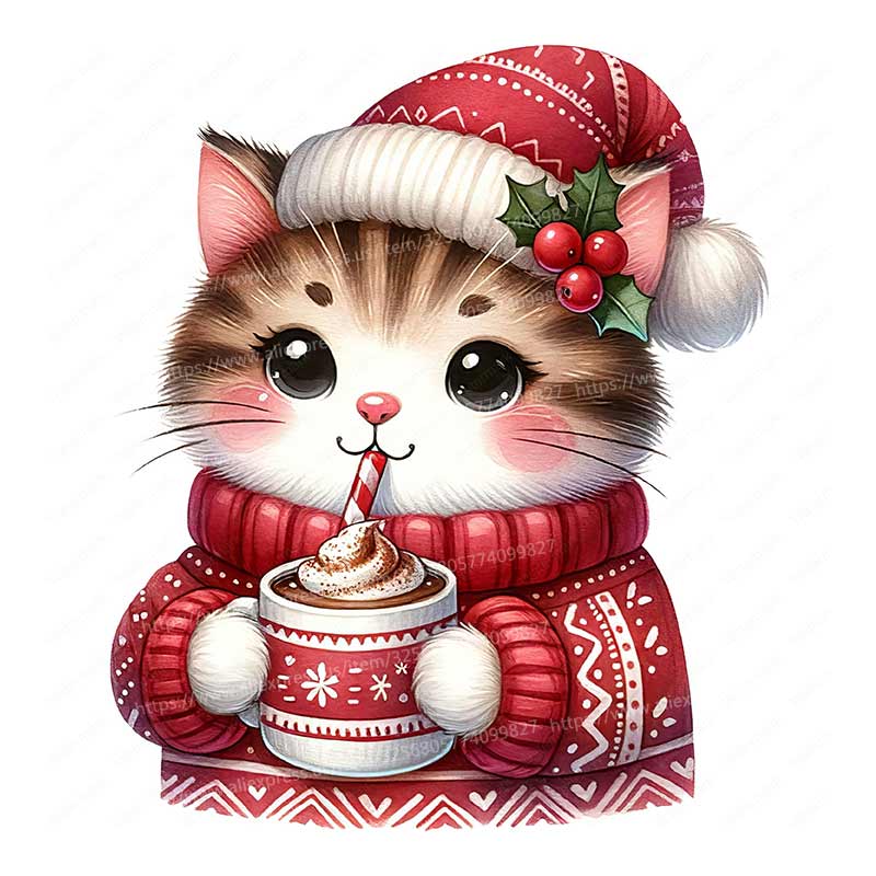 Kerst Kat Muursticker Badkamer - Home Bathroom Tiles Design recensie en prijs