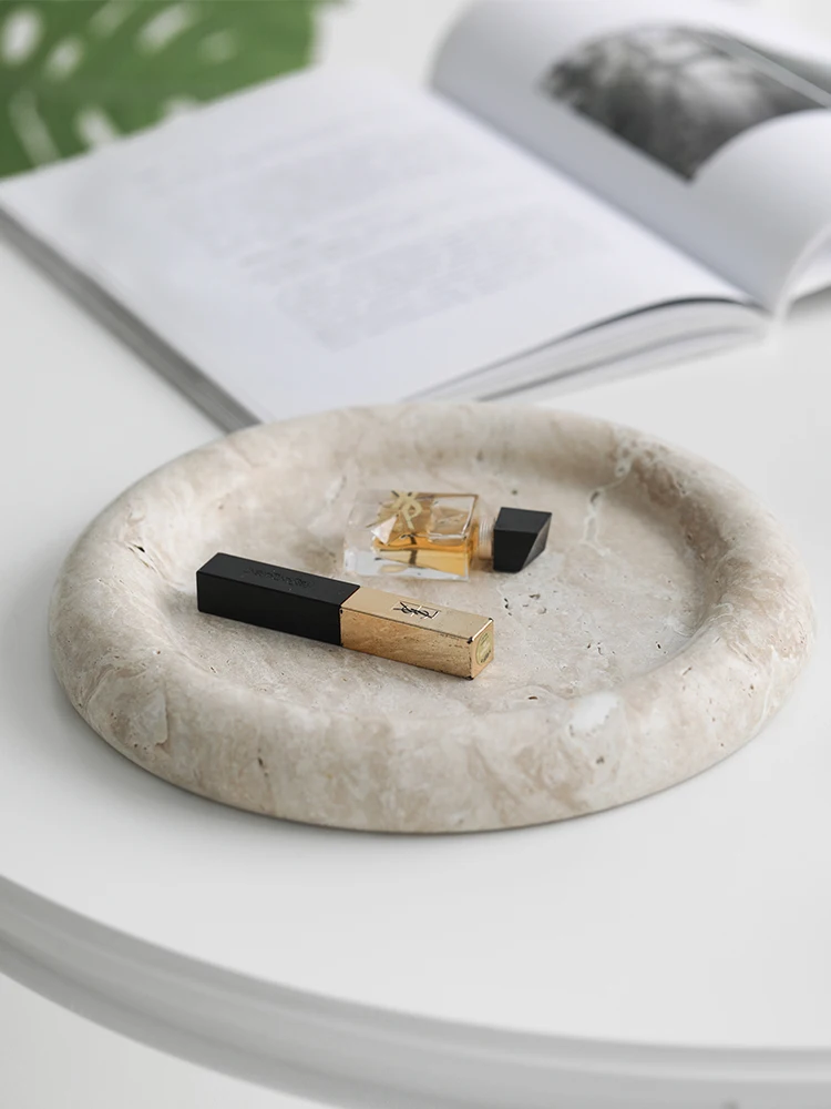 Trendy beige travertijn dienbl - Home Bathroom Trends recensie en prijs