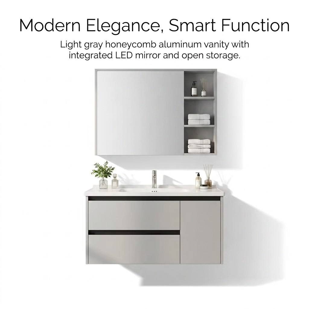 Badkamerkastje Modern Eco-vrie - Home Bathroom Vanity Combo recensie en prijs