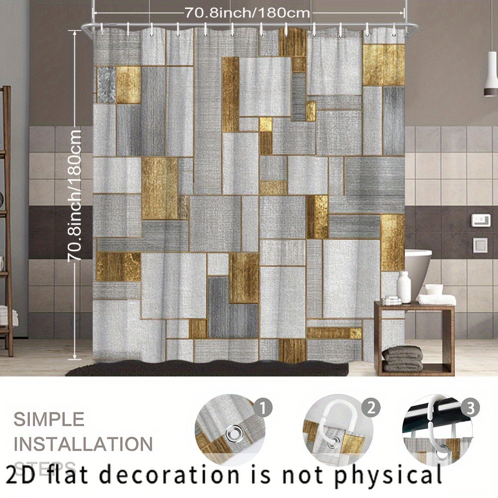 Waterdicht geometrisch abstrac - Home Bathroom Tiles Design recensie en prijs