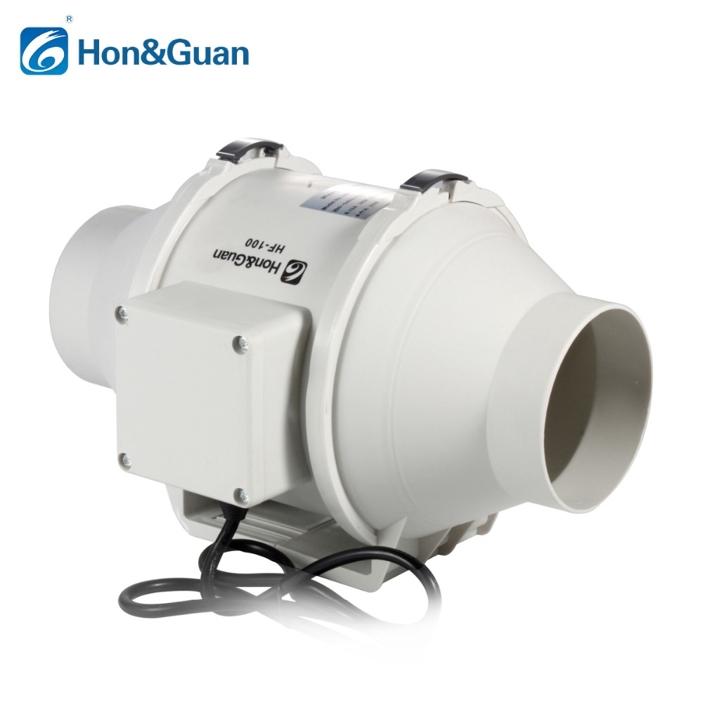 4 ''Stille Inline Duct Fan Hog - Home Bathroom Vent Fans recensie en prijs